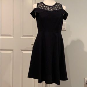 REBECCA TAYLOR FIT & FLARE DRESS